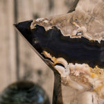 Volcanic Agate Pentagram Ornament - helmsman - crystal