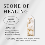 White Calcite Tower - helmsman - crystal