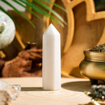 White Jade Point - helmsman - crystal