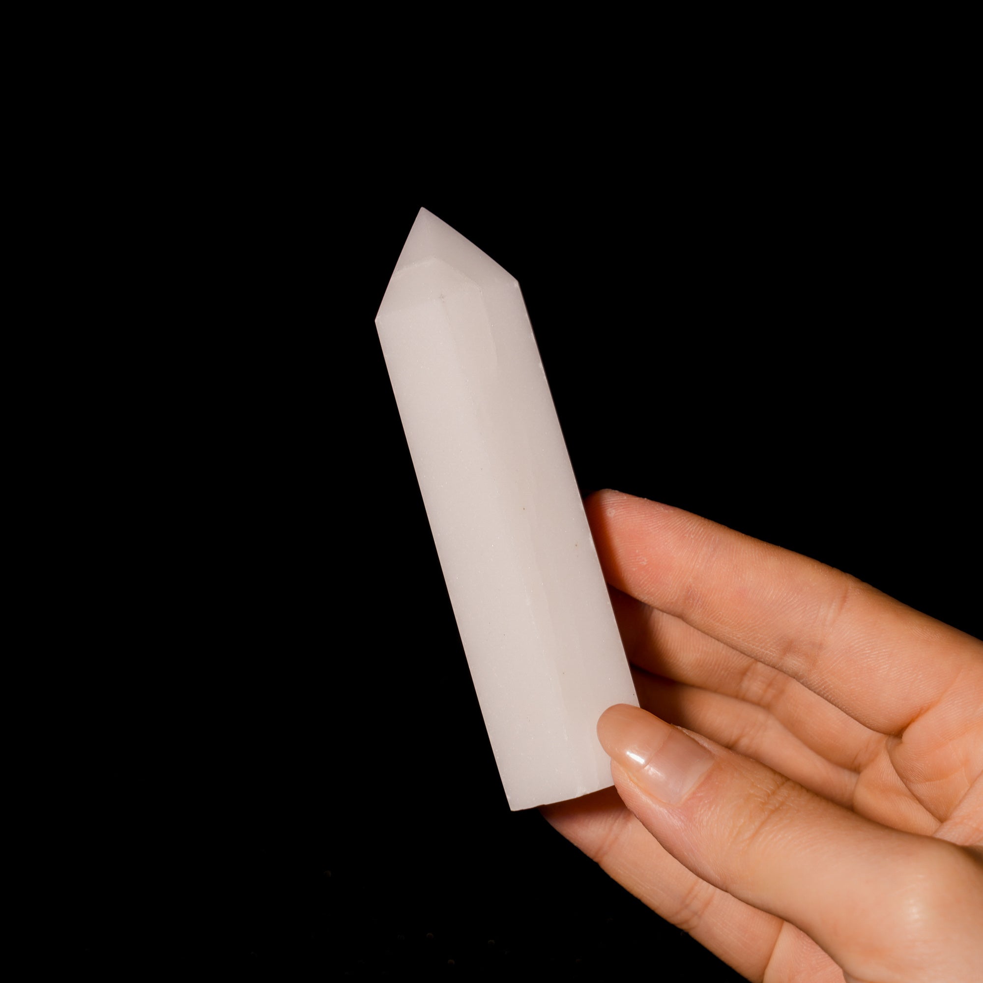 White Jade Point - helmsman - crystal