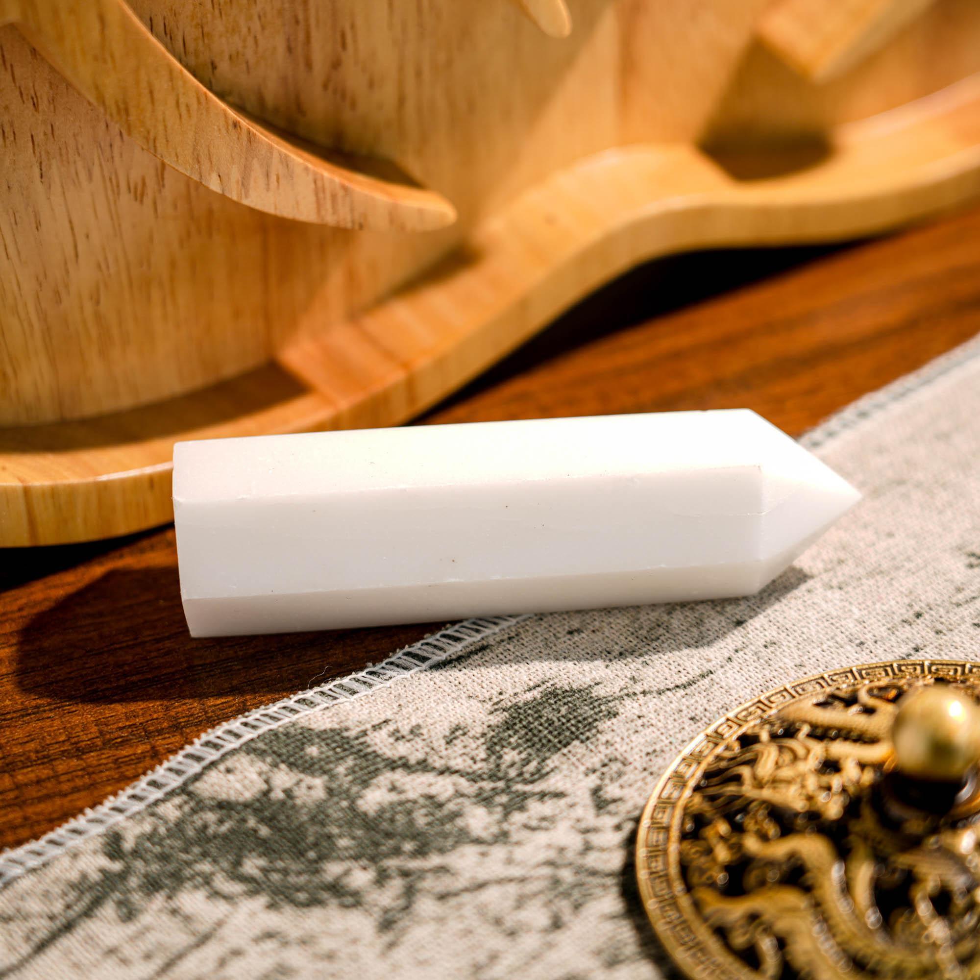 White Jade Point - helmsman - crystal