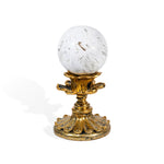 White Mexico Agate Sphere - helmsman - crystal