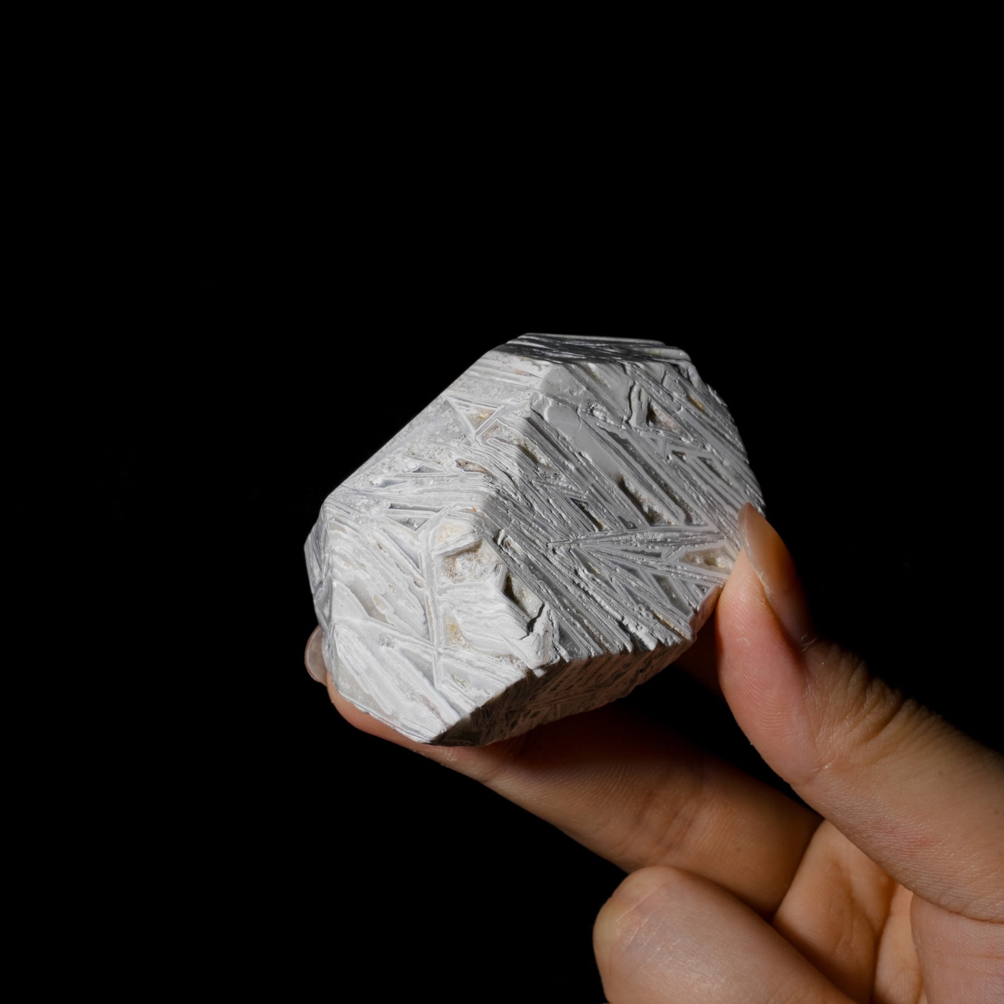 White Mexico Freeform - helmsman - crystal