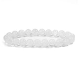 White Moonstone Bracelet - helmsman - crystal