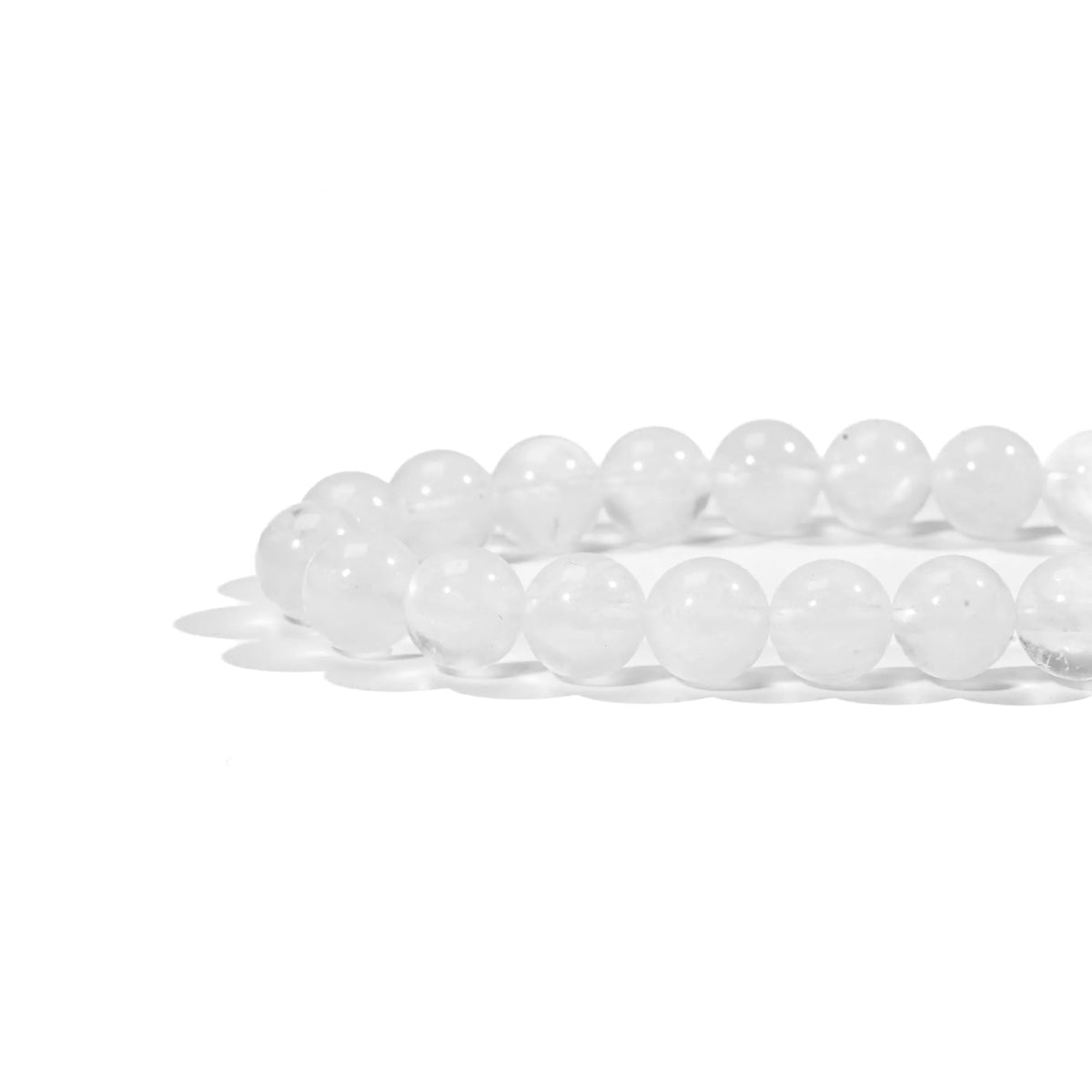 White Moonstone Bracelet - helmsman - crystal