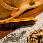 Yellow Tiger Eye Stone Point - helmsman - crystal
